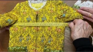 Traje Fallera Niña Amarillo