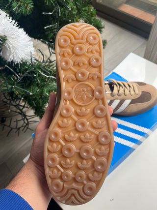 Adidas Gazelle Indoor Brown/Gum/Beige Talla 39 1/3