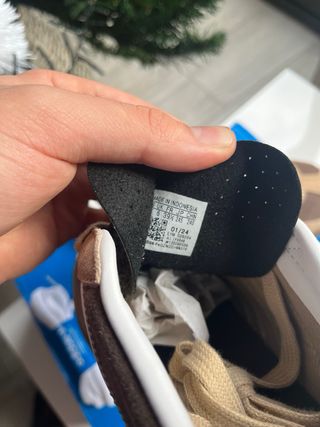 Adidas Gazelle Indoor Brown/Gum/Beige Talla 39 1/3