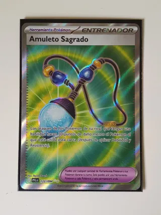 Carta Pokémon Amuleto Sagrado 122/094