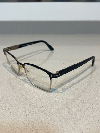 Gafas Tom Ford Negras y Doradas