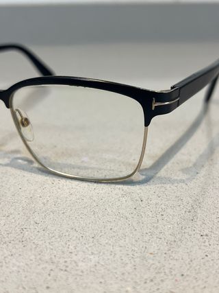 Gafas Tom Ford Negras y Doradas