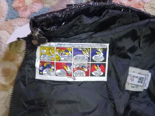 Chaqueta Moncler Negra Brillante