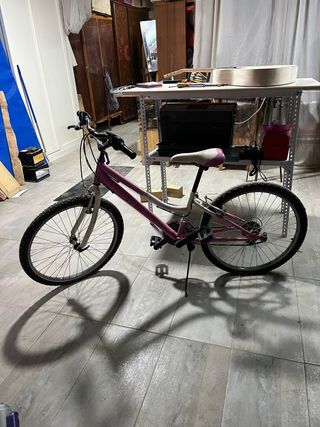 Bicicleta infantil rosa