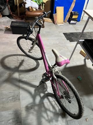 Bicicleta infantil rosa