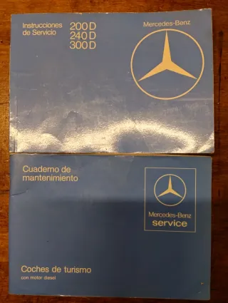 Manual Mercedes W123 Instrucciones y Mantenimiento