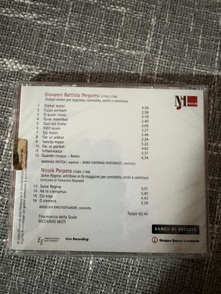 CD Riccardo Muti - Premio Michelangeli 2005