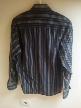 Camisa de manga larga a rayas