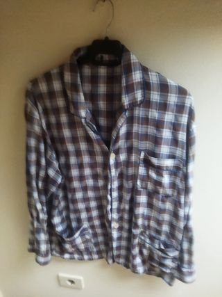 Camisa de manga larga a rayas