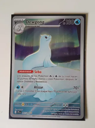 Carta Pokémon Dewgong 097/094 Fase 1