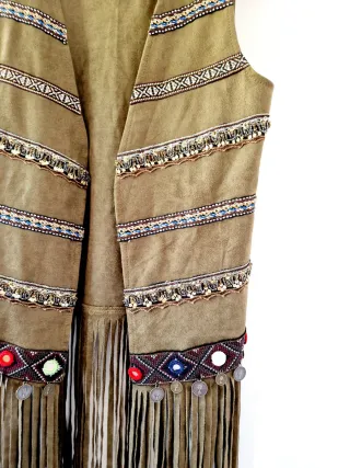 Chaleco ZARA Talla Única Flecos