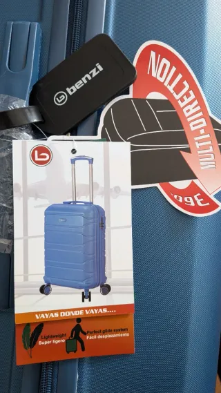 Maleta grande Benzi azul
