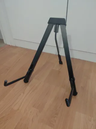 Soporte Guitarra Plegable Negro