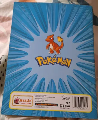 Álbum COMPLETO Pokémon Colecciones Merlin año 2000