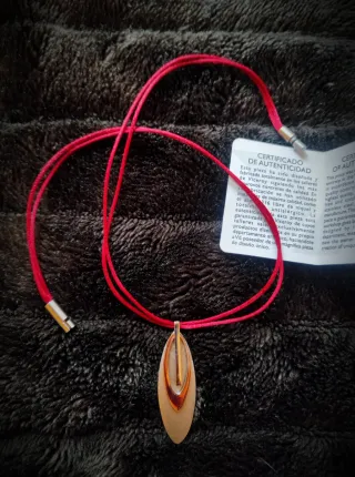 Collar Viceroy Mujer Colgante Plata y Rojo