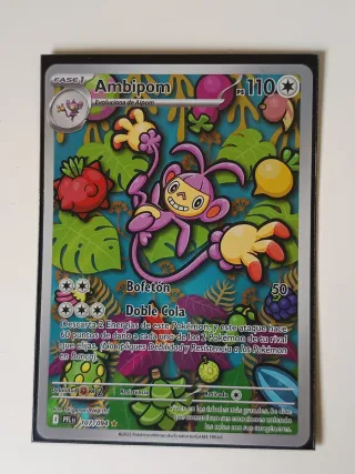 Carta Pokémon Ambipom 107/094 Fase 1