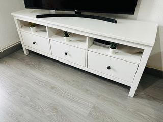Mueble TV Ikea Hemnes Blanco