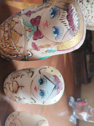 Figuras Matrioska Madera