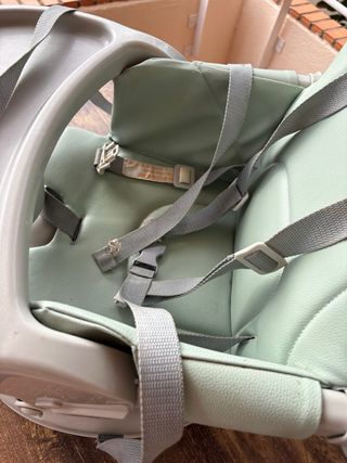 Trona bebé verde claro