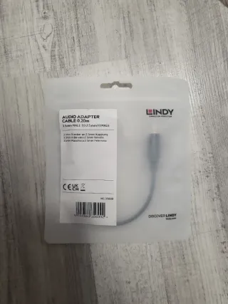 Lindy Conector Cable Audio Premium