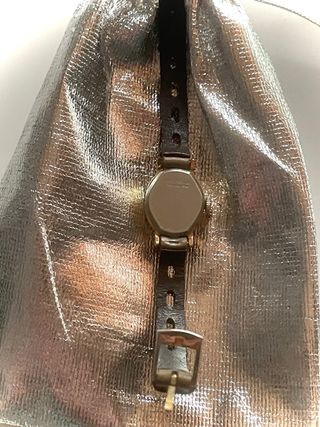 Reloj Timex Mujer Dorado y marrón