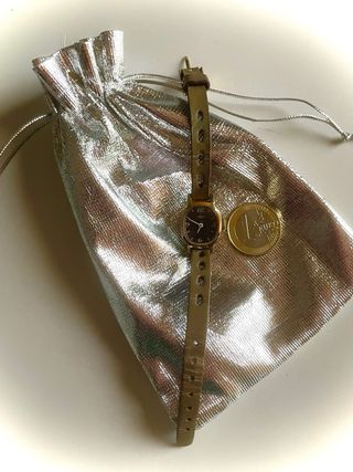 Reloj Timex Mujer Dorado y marrón