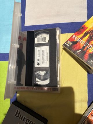 Lote 5 Películas VHS Originales Videoclub