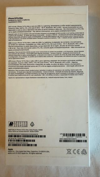 iPhone 14 Pro Max – 128 GB – Deep Purple – viola