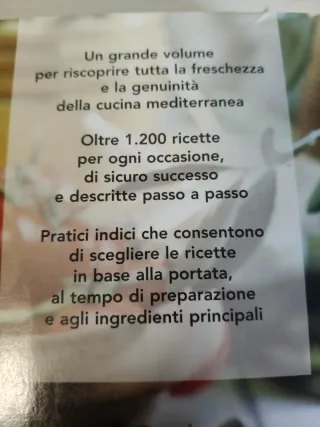 La cucina italiana. La cucina mediterranea