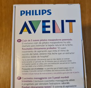 Extractor Leche Manual Philips Avent Nuevo