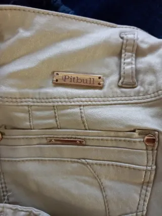 Pantalón Colombiano Beige Nuevo Sin Etiquetas