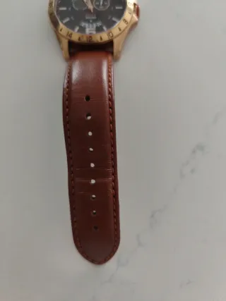 Reloj Tommy Hilfiger Hombre Marrón/Dorado