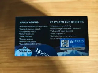 Masilla Térmica UPSIREN UX Ultra PRO 16.8w/mk 20g