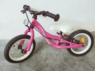 Bicicleta infantil rosa