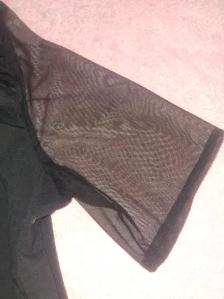 Camiseta T XL con mangas de tul. Ver medidas