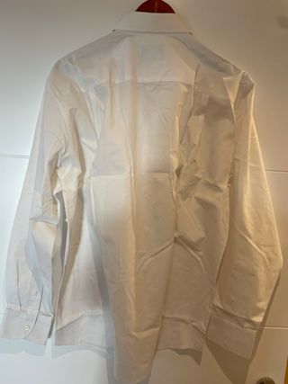 Camisa Caballero Manga Larga Dustin Blanca