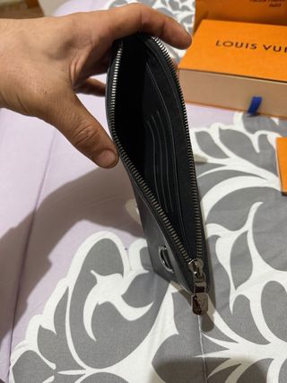 Neceser Louis Vuitton Hombre Negro Marrón