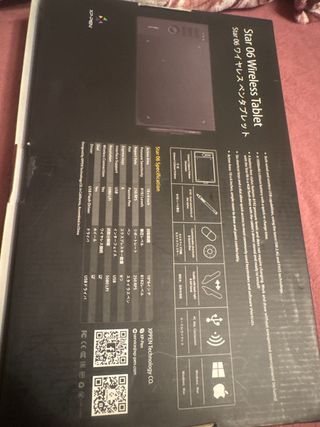 XP-PEN Star 06 Tableta Gráfica Inalámbrica