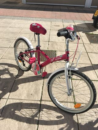 Bicicleta Infantil Rosa BTWIN B-PRO