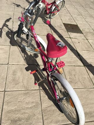 Bicicleta Infantil Rosa BTWIN B-PRO
