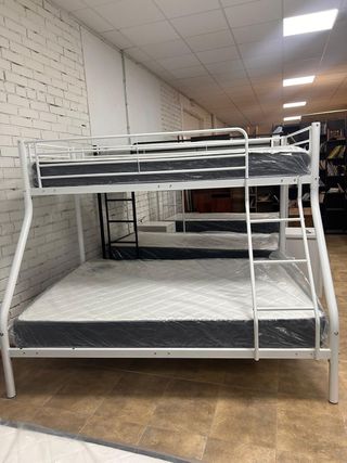 OFERTA!!! Litera matrimonial + 2 colchones