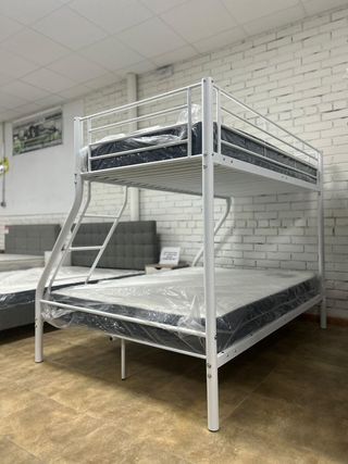 OFERTA!!! Litera matrimonial + 2 colchones