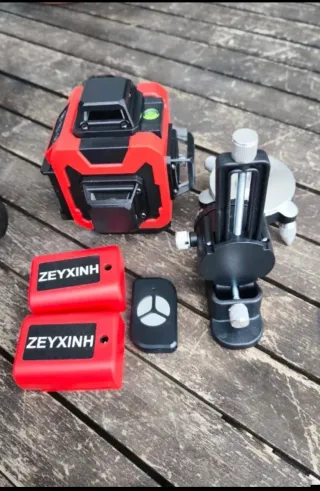 Nivel Laser Autonivelante Verde 4 x 360 ° nuevo