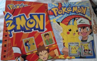 Álbum COMPLETO Pokémon Merlín Año 1999