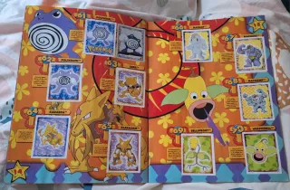 Álbum COMPLETO Pokémon Merlín Año 1999