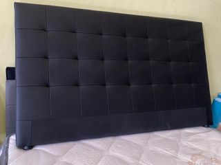 Cabecero Negro Polipiel