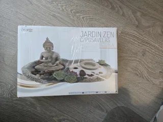 Jardín Zen Decorlife con Portavelas