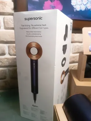 Secador Dyson Supersonic Azul/Dorado