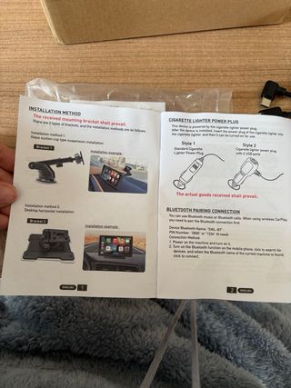 Pantalla Coche Android/Apple