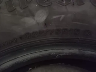 Ruedas Firestone 225/75R16 C